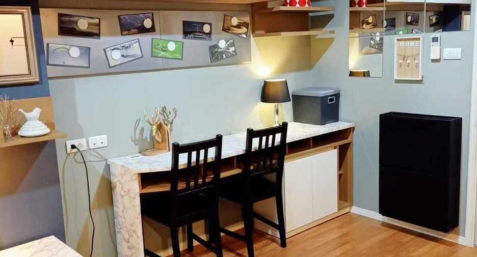 For rent 1 bed condo in Huai Khwang, Bangkok