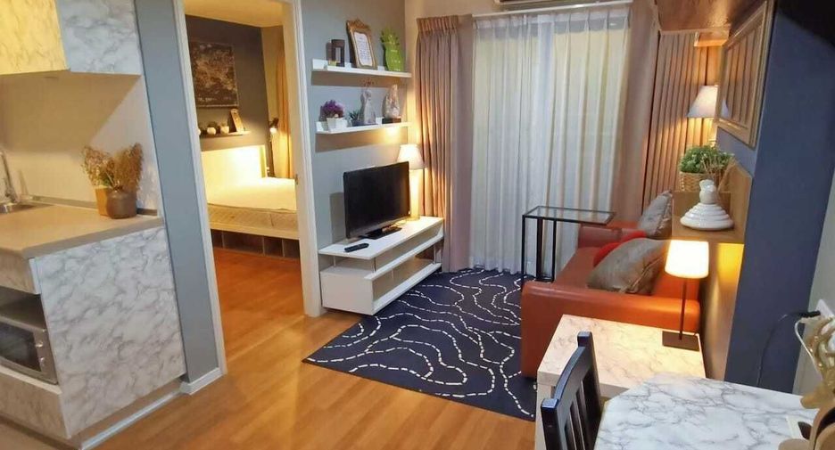 For rent 1 bed condo in Huai Khwang, Bangkok