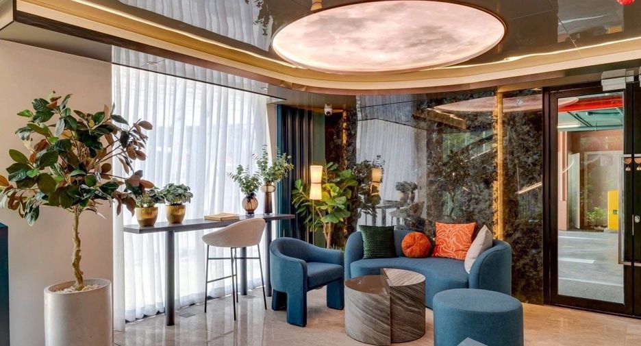 Wohnung zur Miete mit Studio in Huai Khwang, Bangkok