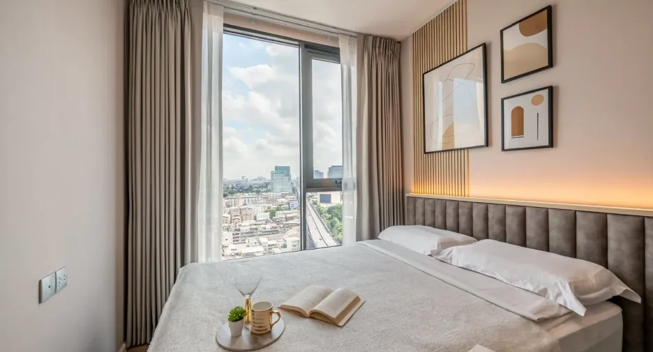 For rent 1 bed condo in Bang Kapi, Bangkok