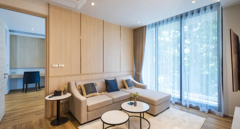 For rent 2 bedrooms condo in Mueang Samut Prakan, Samut Prakan