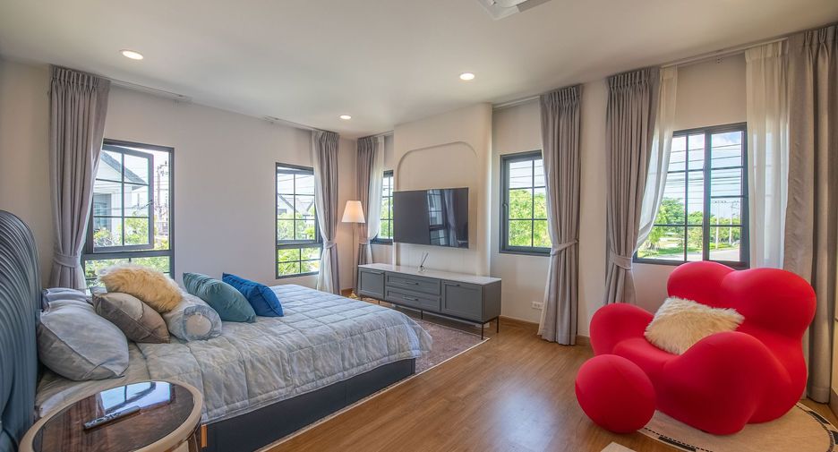 Villa zur Miete mit 4 Zimmer in Bang Phli, Samut Prakan