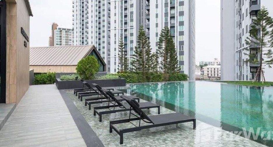 Condo en alquiler de 1 habitaciones en Huai Khwang, Bangkok