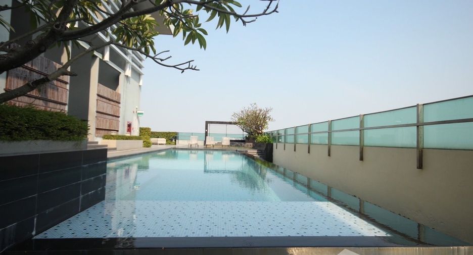 Wohnung zur Miete mit 1 Zimmer in Huai Khwang, Bangkok