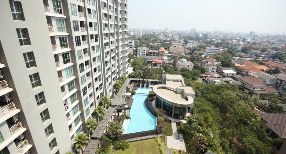 Wohnung zur Miete mit 1 Zimmer in Huai Khwang, Bangkok