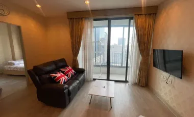 For rent 2 bedrooms condo in Huai Khwang, Bangkok