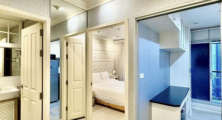 For rent 1 bed condo in Huai Khwang, Bangkok