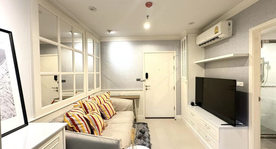 For rent 1 bed condo in Huai Khwang, Bangkok