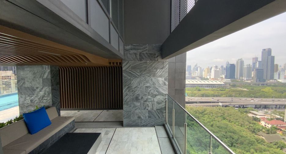 Wohnung zur Miete mit 1 Zimmer in Huai Khwang, Bangkok