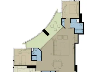 For rent 3 bedrooms apartment in Bang Kho Laem, Bangkok