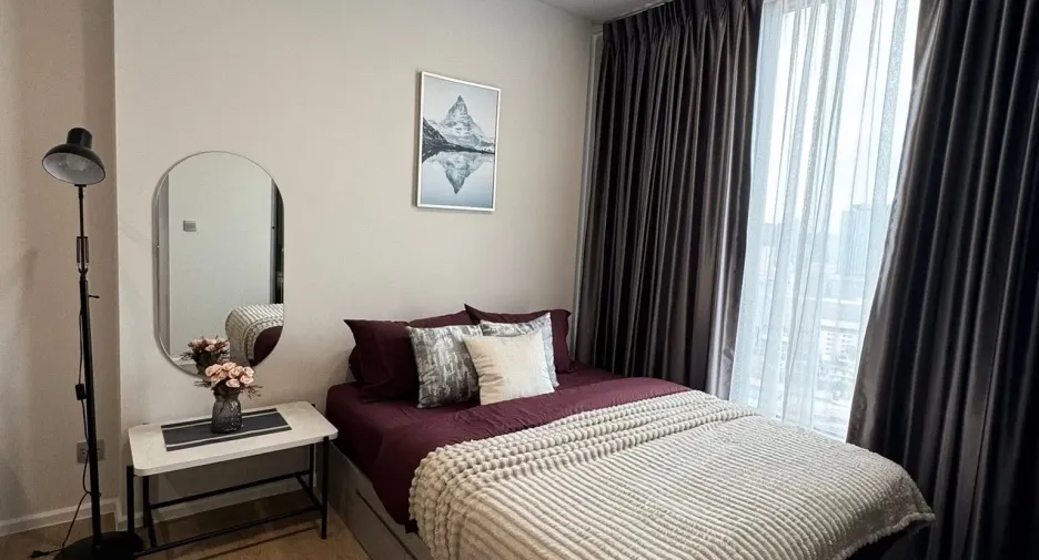 For rent 1 bed condo in Bang Kapi, Bangkok