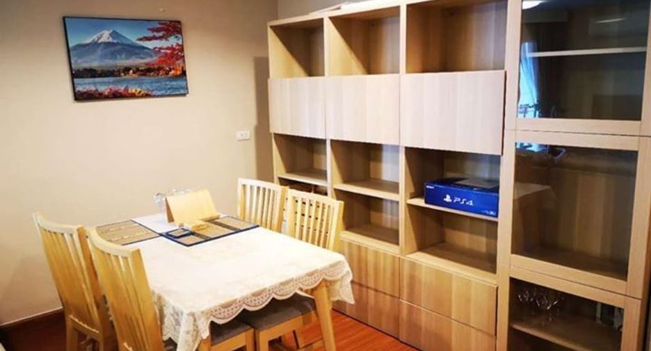 For rent 2 bedrooms condo in Huai Khwang, Bangkok