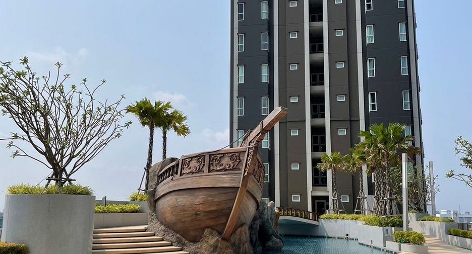 Condo en alquiler de 1 habitaciones en Huai Khwang, Bangkok
