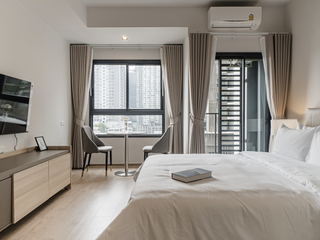 For rent スタジオ condo in Huai Khwang, Bangkok