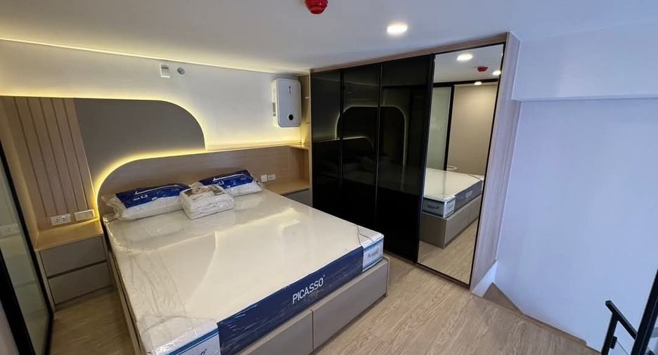 For rent 1 bed condo in Huai Khwang, Bangkok