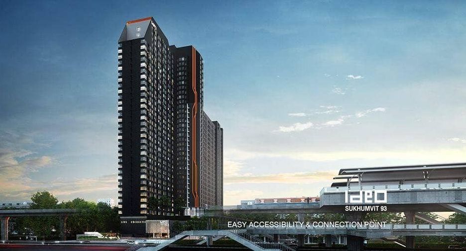 For rent studio condo in Phra Khanong, Bangkok