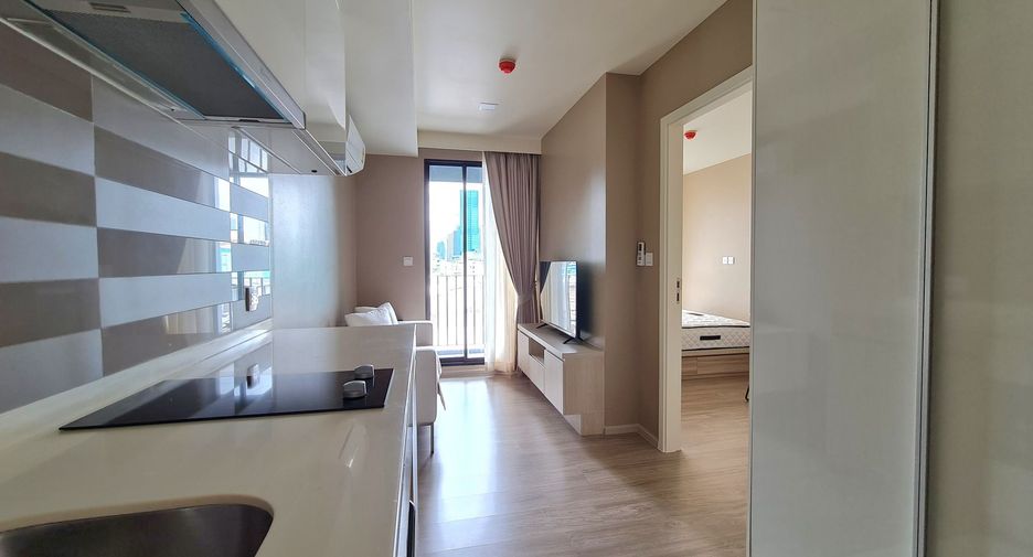 For rent 1 bed condo in Huai Khwang, Bangkok