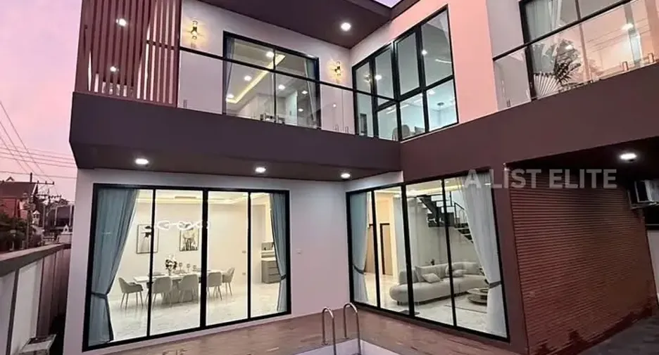 For rent 3 bedrooms house in Bang Lamung, Chonburi