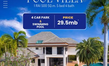 À vendre 5 chambres maison à Huay Yai, Pattaya