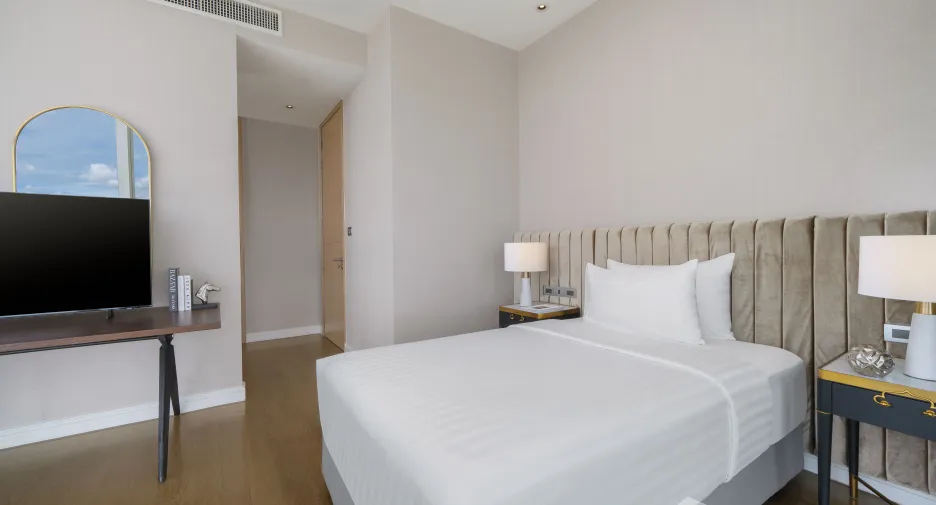 Wohnung zur Miete mit 3 Zimmer in Pathum Wan, Bangkok