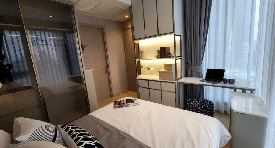 For sale and for rent 2 bedrooms condo in Huai Khwang, Bangkok