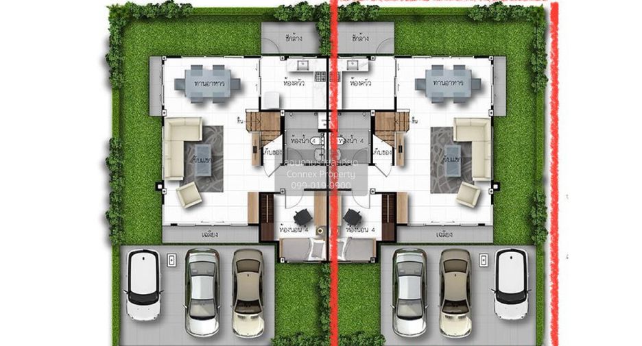 For sale 4 bedrooms house in Bang Kapi, Bangkok