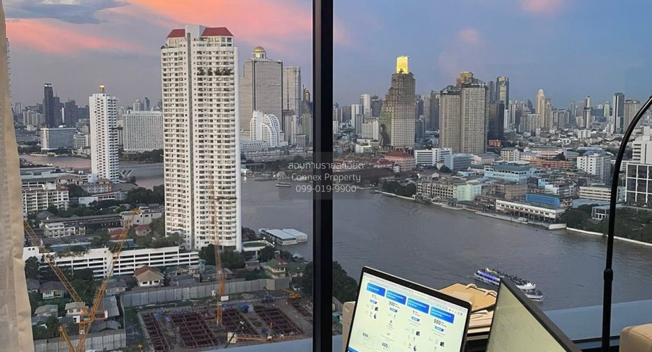 For rent 2 bedrooms condo in Khlong San, Bangkok