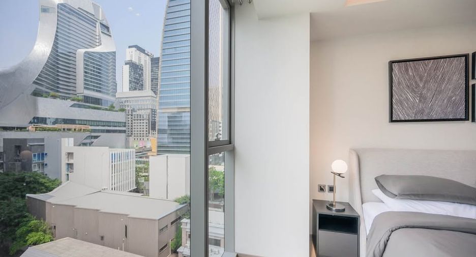 For rent 2 bedrooms condo in Pathum Wan, Bangkok