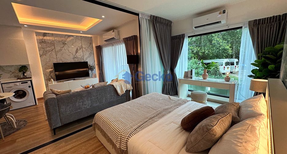 À vendre 1 chambre condo à Bang Lamung, Chonburi