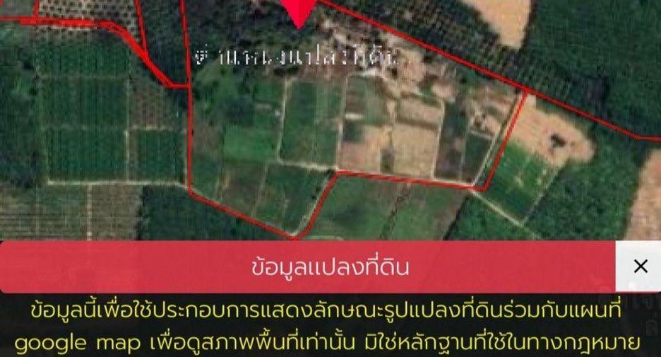 For sale land in Takua Thung, Phang Nga