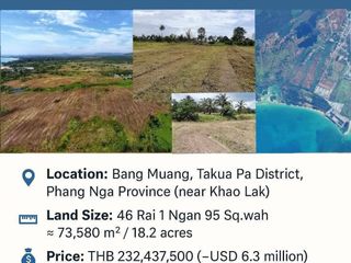 For sale land in Takua Pa, Phang Nga