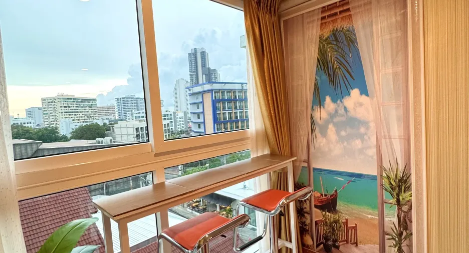 À vendre et à louer 1 chambre condo à Bang Lamung, Chonburi
