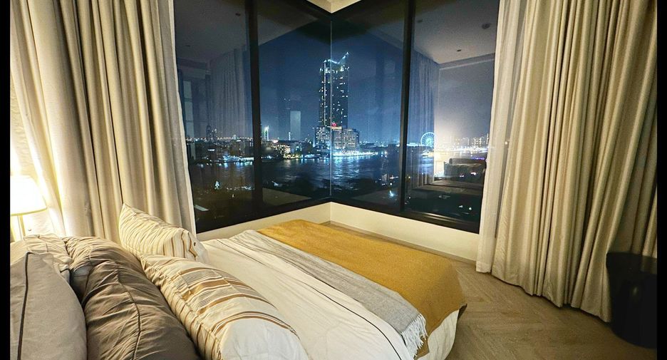Condo en alquiler de 2 habitaciones en Khlong San, Bangkok