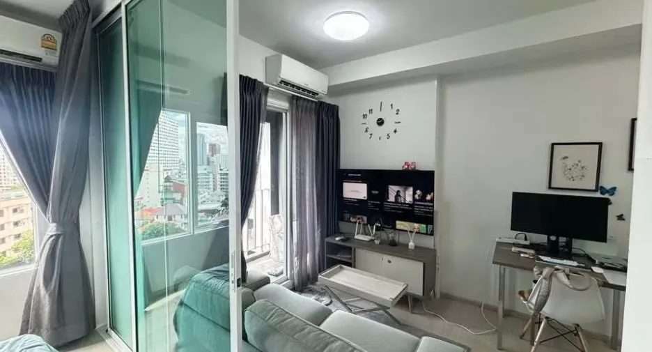 Condo en alquiler de 1 habitaciones en Huai Khwang, Bangkok