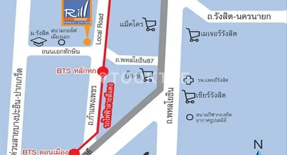 For sale and for rent 2 bedrooms condo in Mueang Pathum Thani, Pathum Thani
