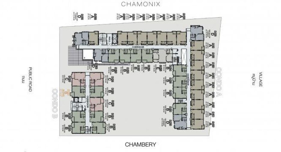 For sale studio condo in Si Racha, Chonburi