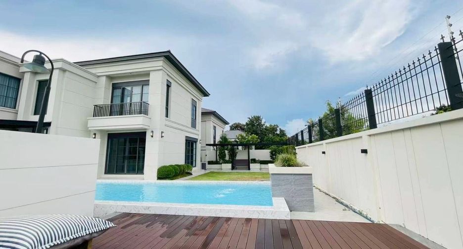 À vendre et à louer 4 chambres villa à Bang Lamung, Chonburi