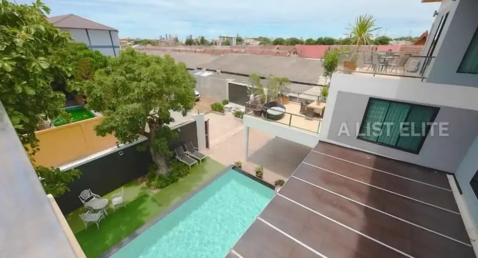 For rent 5 bedrooms house in Bang Lamung, Chonburi