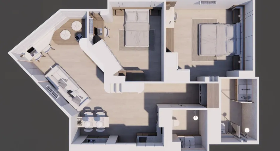 Condo en venta de 2 habitaciones en Mueang Chiang Mai, Chiang Mai