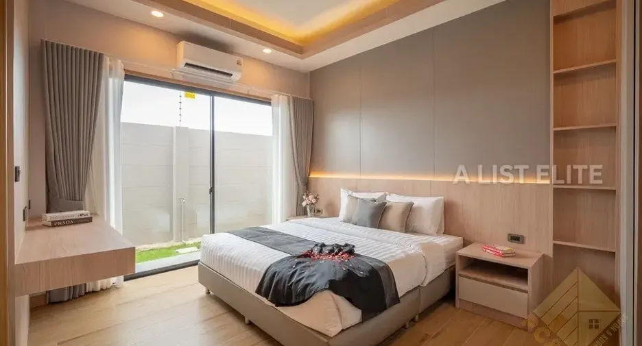 For rent 4 bedrooms house in Bang Lamung, Chonburi