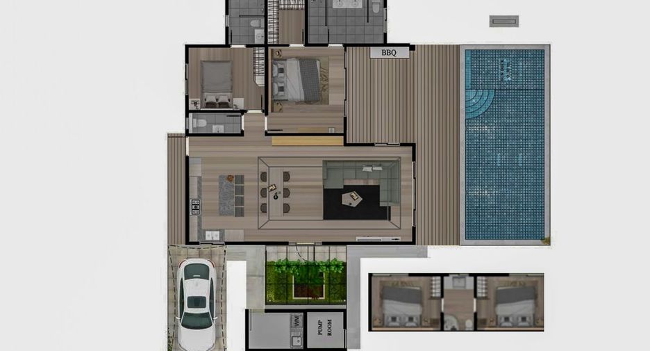 Casa en venta de 4 habitaciones en Doi Saket, Chiang Mai