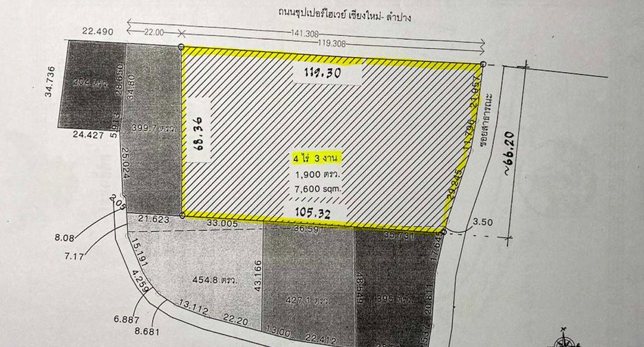 Terreno en venta en Mueang Chiang Mai, Chiang Mai