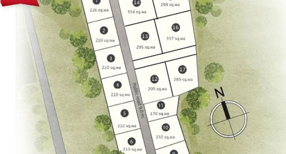 Terreno en venta en Hang Dong, Chiang Mai