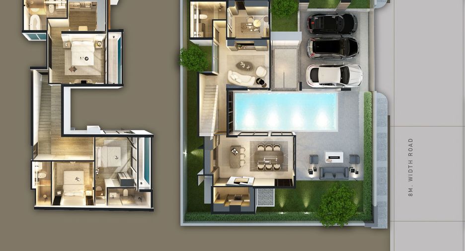 For sale 4 bedrooms house in San Kamphaeng, Chiang Mai