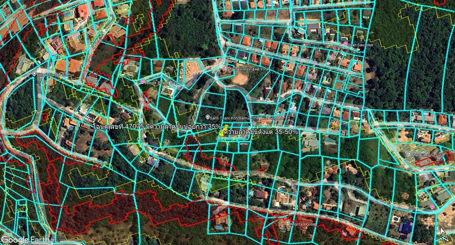 For sale land in Ko Samui, Surat Thani