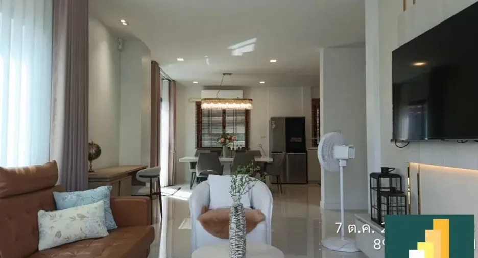 For rent and for sale 3 bedrooms house in Bang Lamung, Chonburi