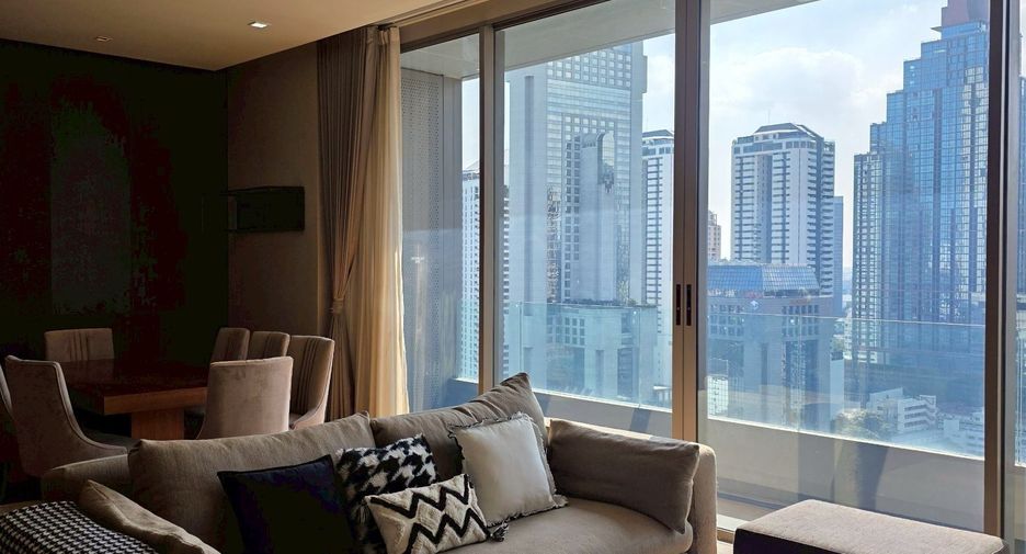For rent 2 bedrooms condo in Sathon, Bangkok