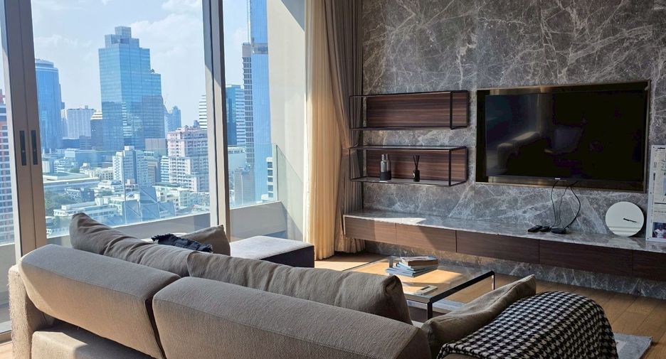 For rent 2 bedrooms condo in Sathon, Bangkok