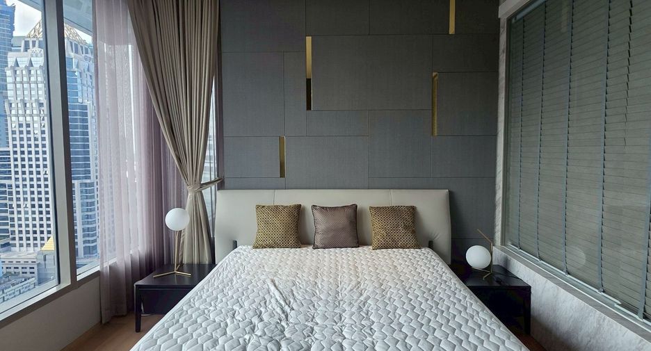 For rent 2 bedrooms condo in Sathon, Bangkok