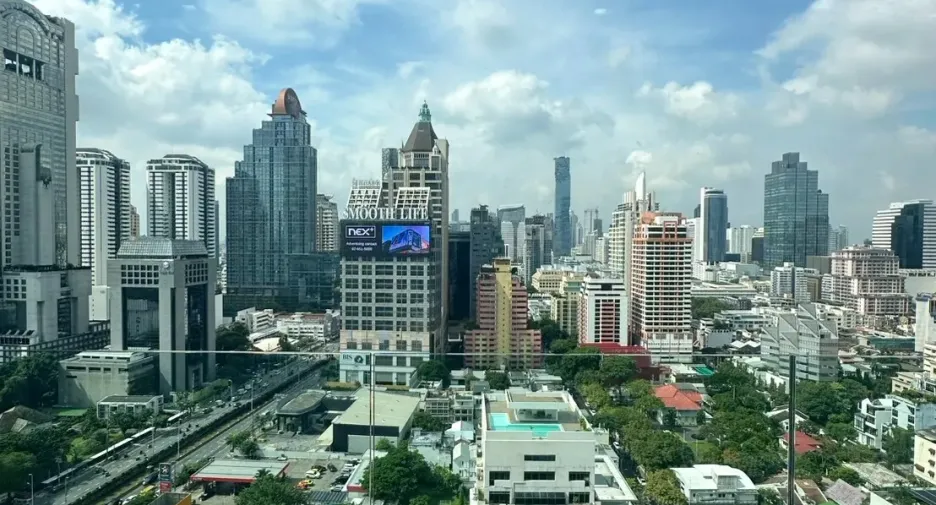 For rent 2 bedrooms condo in Sathon, Bangkok